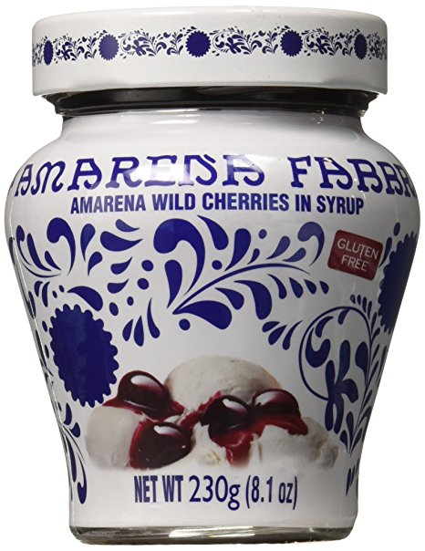 Fabbri Amarena Cherries In Syrup, 8.1 Ounce