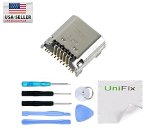 Unifix-Charger Charging Port Dock Connector Flex for Samsung Galaxy Tab 3 P5200 P3200 P3210 T211 T210  Tool Kit