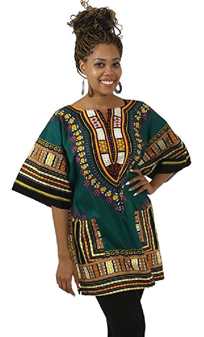 Traditional Thailand Style Dashiki - Available in Several Color Combinations
