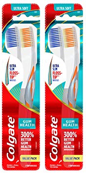 Colgate Gum Health Extra Soft Bristles Toothbrush - 4 Count