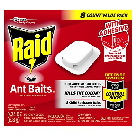 Raid Ant Baits III, 8 count