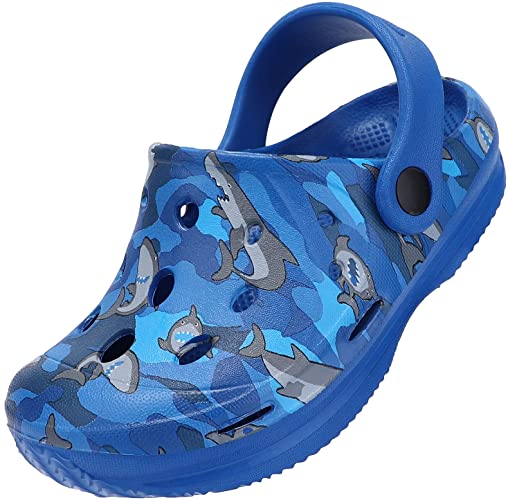 STQ Kids Classic Garden Clogs | Slip On Water Sandals Shoes for Girls Boys | Toddler, Little Kid, Big Kid