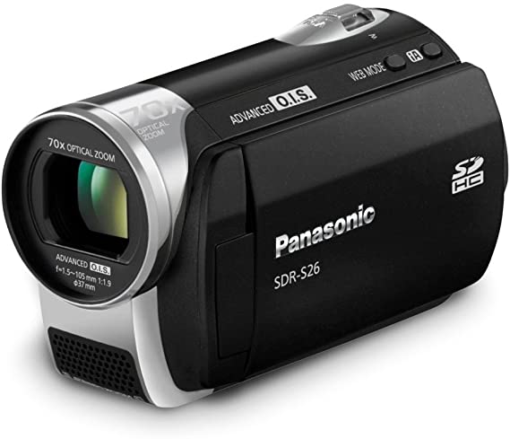 Panasonic SDR-S26 SD Camcorder (Black)