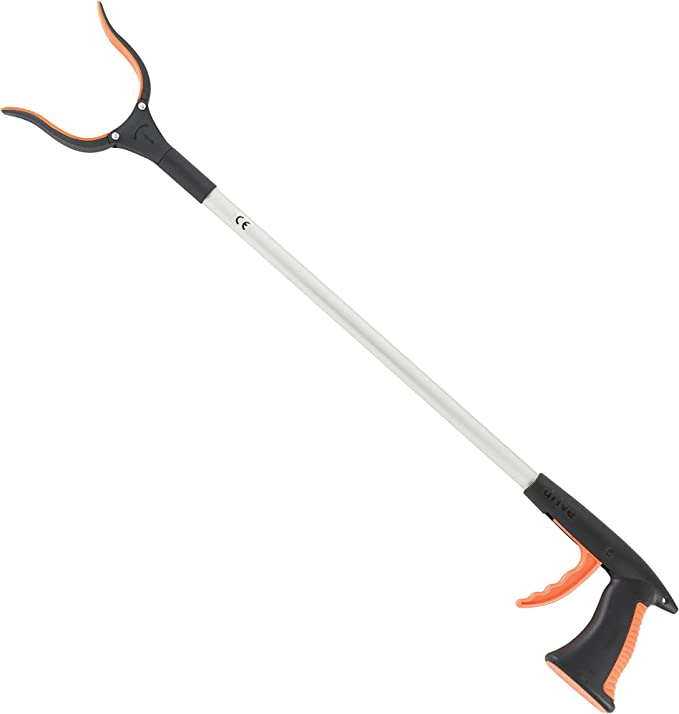 Drive Medical Handy Grabber Reaching Aid, 28 Inch, Silver