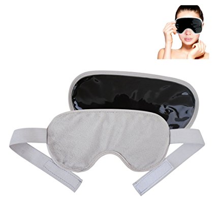 FOMI Cold Therapy Eye Mask. Migraine / Headache Relief. Reduce Eye Puffiness and Dark Circles. Clay Cold Therapy Perfect for Small Bumps/Bruises as well. Natural Moldable Clay. Ultimate Comfort.