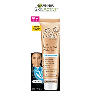 Garnier Skin Renew Miracle Skin Perfector Bb Cream, Combination To Oily Skin,...