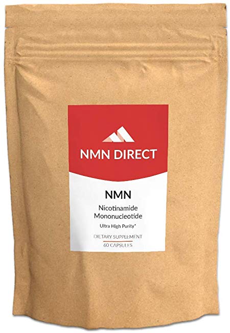 30 Grams NMN - 99.5% Pure Nicotinamide Mononucleotide Supplement Capsules. Powerful NAD+ Precursor. Supports DNA-Repair, Increases Sirtuin Activity & Boosts Energy. Third Party Verified for Purity.