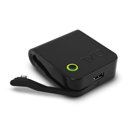 TYLT Energi SmartCharger with folding prongs and built in battery for Micro-USB Devices