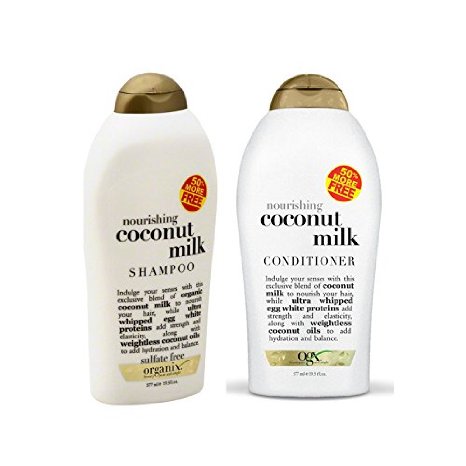 Organix Coconut Milk Shampoo & Conditioner 19.5oz