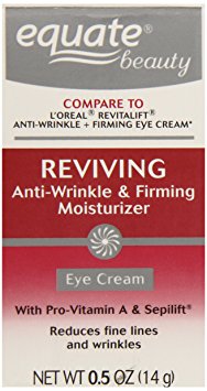 Equate Advanced Reviving Anti Wrinkle and Firming Eye Cream Compare LOreal Dermo Expertise