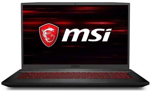 MSI GF75 Thin 17.3" Full HD Gaming Laptop Computer, Intel Core i5-9300H 2.4GHz, 8GB RAM, 256GB SSD, NVIDIA GeForce GTX1650 4GB, Windows 10 Home