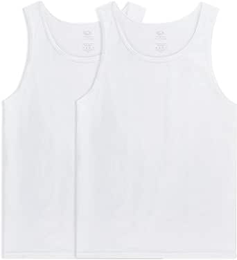 Fruit of the Loom Men's Eversoft Cotton Sleeveless T Shirts, Breathable & Moisture Wicking with Odor Control, Sizes S-4x