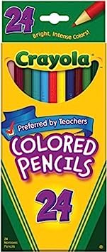 Crayola Colored Pencils, 24 Count (Pack of 12)