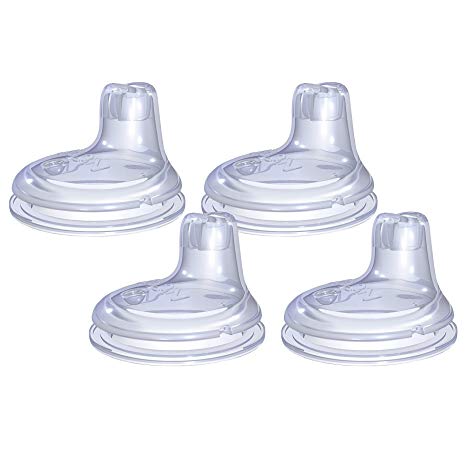 Nuby Replacement Silicone Spouts 4 Pack