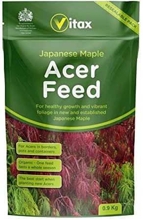Vitax VTX6AF901 Japanese Maple Acer Feed 0.9kg Pouch