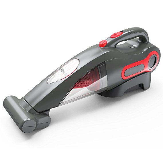 Dibea Cordless Portable Handheld Vacuum Cleaner with Motorized Brush for Pet Hair, 120W 14.8V Lightweight Powerful Dust Buster-BX-350