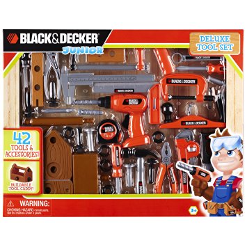 Black and Decker Deluxe Tool Set with Toolbox