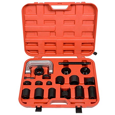 Goplus Universal 21PCS Ball Joint Repair Removal Tool Kit Remover Installer Adapter Set