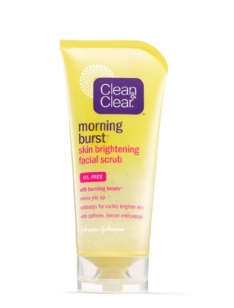Clean and Clear Morning Burst Skin Brightening Facial Scrub 5 Ounce