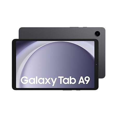 Samsung Galaxy Tab A9 22.10 cm (8.7 inch) Display, RAM 4 GB, ROM 64 GB Expandable, Wi-Fi 4G, Tablet, Gray