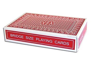 Magic Makers Pro Brand Magic Red Stripper Deck - Bridge Size