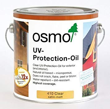 Osmo UV Protection Oil 410 (Exterior) 2.5 ltr Tin