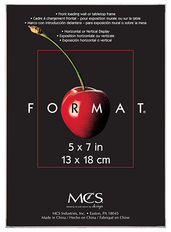 MCS 5x7 Inch Format Frame, White (12440)