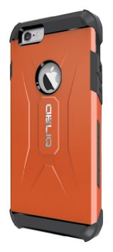 iPhone 6S Case OBLIQ Xtreme ProOrange Hybrid Rugged Dual Layered All-Around Shock Slim Resistant TPU Armor Shock Resistant Case for Apple iPhone 6S 2015 and iPhone 6 2014