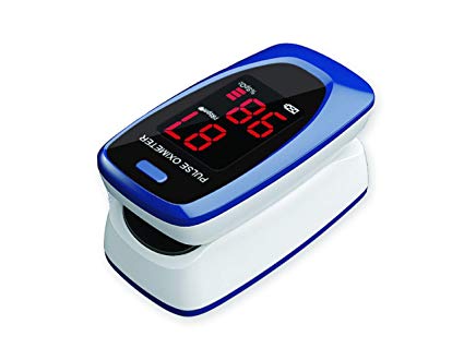Fingertip oximeter, for SpO2 and pulse rate measure, pulse oximeter, oxygen saturation