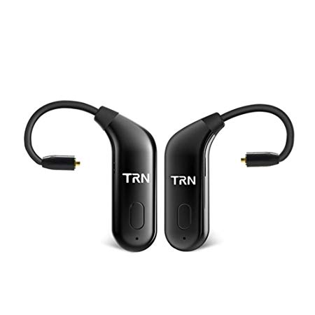 OKCSC BT20 Bluetooth 5.0 Earphone Cable,Wireless Earbuds Ear Hook Adapter,MMCX Cable Detachable in Ear Headset Connector 6 Hours Playback for SHURE SE215 SE315 SE846(MMCX Jack)