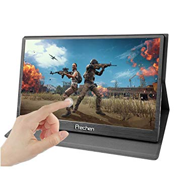 Portable Monitor,15.6 inch USB Touch Screen Monitor 1920x1080 Resolution with Dual HDMI Interface USB Powered Compatible PS3/PS4 XBOX360 Computer Laptop Raspberry pi 1 2 3,Prechen