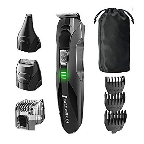 Remington PG6025 All-in-1 8 Piece Grooming Kit, Trimmer (Certified Refurbished)