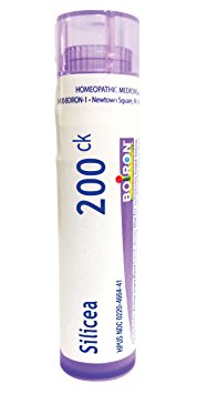 Boiron Silicea 200C, 80 Pellets, Homeopathic Medicine for Fatigue