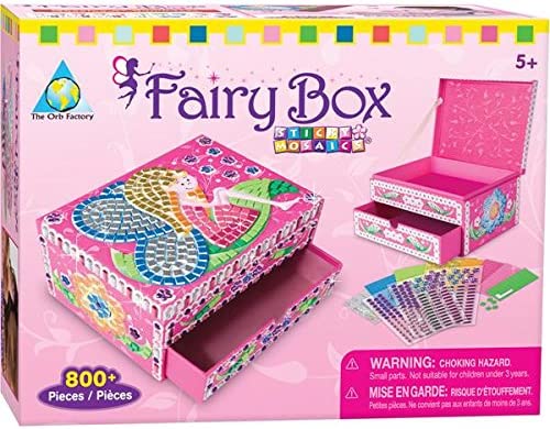 Orb Factory Sticky Mosaic Fairy Box