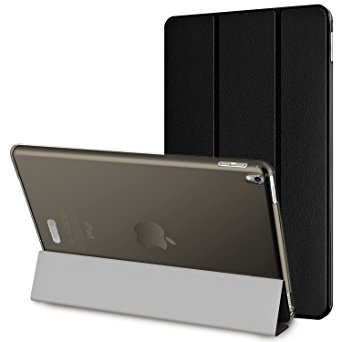 JETech Apple iPad Pro 9.7 Smart Case Cover for Apple iPad Pro 9.7" 2016 Model with Auto Sleep/Wake (Black)