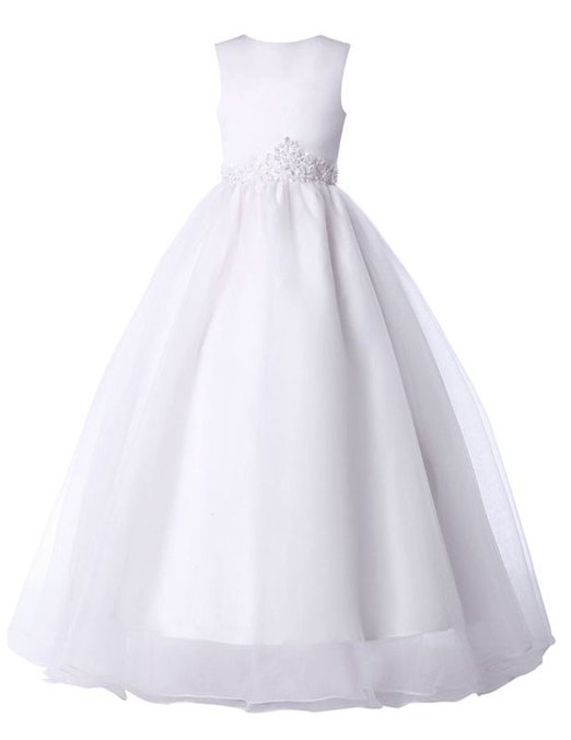 GRACE KARIN®Sleeveless Flower Girl Princess Bridesmaid Wedding Party Dresses