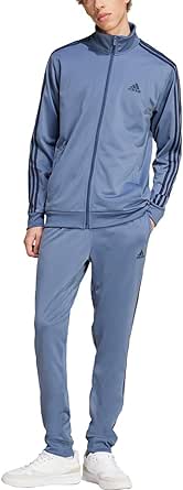 adidas Mens Basic 3-stripes Tricot Track Suit