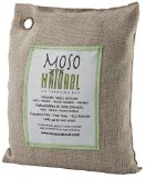 Moso Natural Air Purifying Bag 500g Natural Color Naturally Removes Odors Allergens and Harmful Pollutants Prevents Mold Mildew And Bacteria From Forming By Absorbing Excess Moisture Fragrance Free Chemical Free And Non Toxic Reuse For Up To Two Years