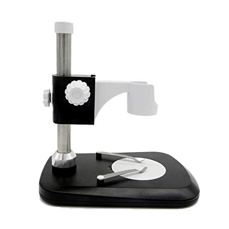 Jiusion Universal Adjustable Professional Base Stand Holder Desktop Support Bracket for 1.18" to 1.3" in Diameter USB Digital Microscope Endoscope Magnifier Loupe Camera