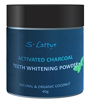 Activated Charcoal Teeth Whitening Powder Upgrade V2.0 - Whitener by Natural Organic Coco/ Coconut, Safe on Sensitive Teeth and Gums, replacing Toothpaste or Teeth Cream, Carbon - Fresh Mint