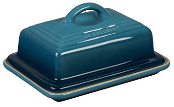 Le Creuset Heritage Stoneware Butter Dish, Marine