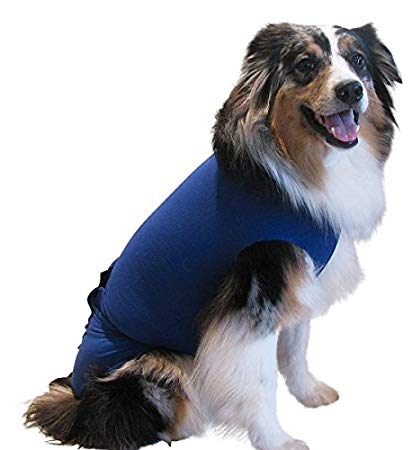 Surgi Snuggly Dog Cone - E Collar Alternative for Dogs with Antimicrobial, Protects Your Pet's Wounds and Bandages, Aids Hot Spots, and Provides Anti Anxiety Relief
