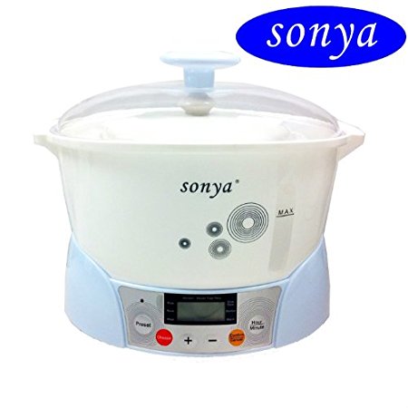 Bonus Pack Sonya Electric Ceramic Slow Stew Pot 3 in 1--2013 New