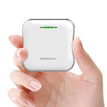 SINOELE Compact Power Bank 6600mAh Portable Charger Cell Phone External Battery Pack for iPhone ,Samsung, iPad, HTC , and more (White)