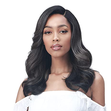 Bobbi Boss HD Lace Front Wig 4.5" Deep Lace Part MLF573 Raela (1B)