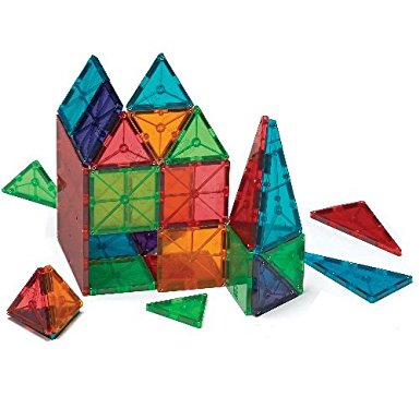 Magna Tiles 4300 Clear Colors (Pack of 100)