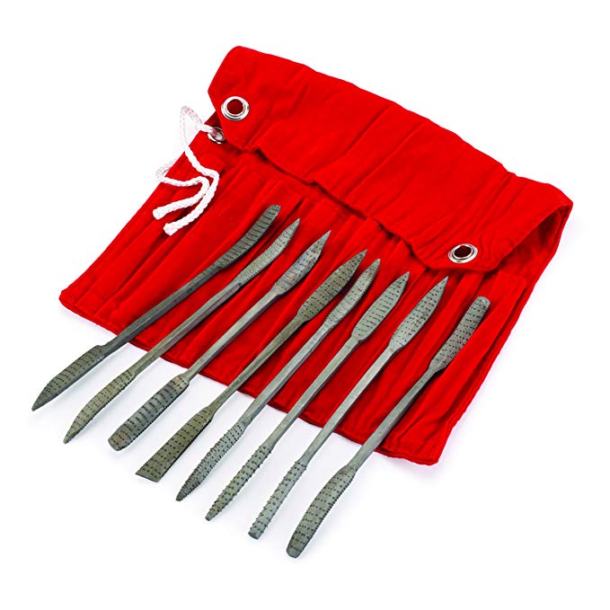 8-Piece Riffler Rasp Set