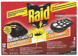 Raid Double Control Small Roach Baits   Egg Stoppers-15 ct.