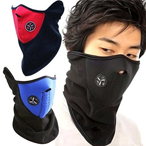 SIHE Windproof Ski Face Mask Mouth Mask Ski Masks Neck Worm Winter Cold Weather Half Face Mask For Motorcycles