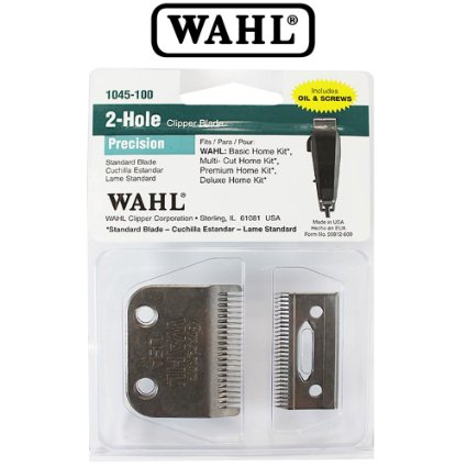 WAHL Professional 2 Hole Precision Clipper Blade (Model:1045-100)